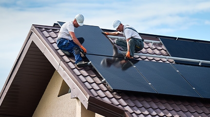 assessing home solar panel
