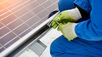 replacing solar panels